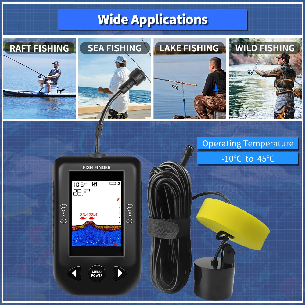 Détecteurs de poissons Erchang - Fish Finder Cable avis et prix
